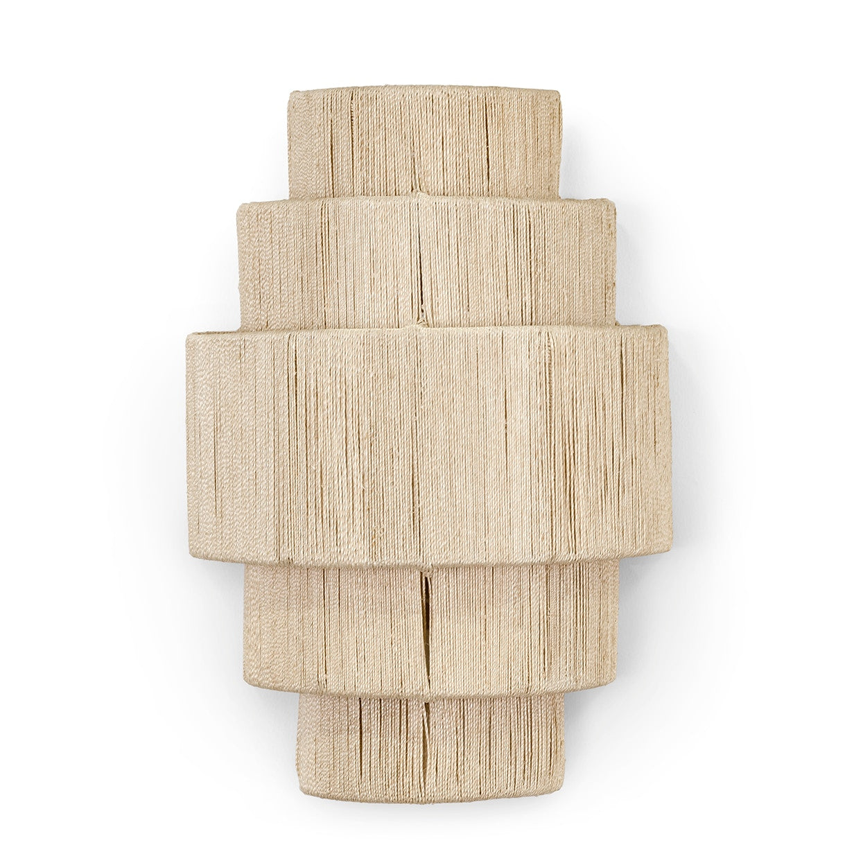 Palecek Lighting Palecek Everly 5 Tiered Sconce, Natural