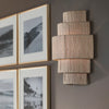 Palecek Lighting Palecek Everly 5 Tiered Sconce, Natural