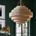 Palecek Lighting Default Title / Motor Freight - Rate TBQ Palecek Everly Chandelier, Natural