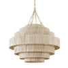 Palecek Lighting Default Title / Motor Freight - Rate TBQ Palecek Everly Chandelier, Natural