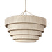 Palecek Lighting Default Title / Motor Freight - Rate TBQ Palecek Everly Oversized Chandelier 5 Tier