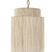 Palecek Lighting Palecek Everly Pendant Small, Natural