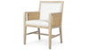 Palecek Furniture I/O OYSTER CHENILLE 4K / Motor Freight - Rate TBQ Palecek Fairwater Arm Chair