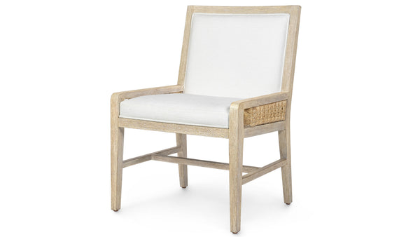 Palecek Furniture I/O OYSTER CHENILLE 4K / Motor Freight - Rate TBQ Palecek Fairwater Side Chair