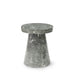 Palecek Furniture Palecek Foley Stone Outdoor Side Table Short Grey