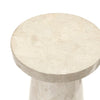 Palecek Furniture Palecek Foley Stone Outdoor Side Table White