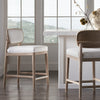Palecek Furniture I/O OYSTER CHENILLE 4K / Motor Freight - Rate TBQ Palecek Fornelli 30" Barstool