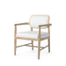 Palecek Furniture I/O OYSTER CHENILLE 4K / Motor Freight - Rate TBQ Palecek Fornelli Arm Chair