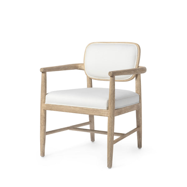 Palecek Furniture I/O OYSTER CHENILLE 4K / Motor Freight - Rate TBQ Palecek Fornelli Arm Chair