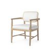 Palecek Furniture I/O OYSTER CHENILLE 4K / Motor Freight - Rate TBQ Palecek Fornelli Arm Chair