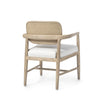 Palecek Furniture I/O OYSTER CHENILLE 4K / Motor Freight - Rate TBQ Palecek Fornelli Arm Chair