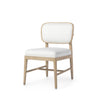 Palecek Furniture I/O OYSTER CHENILLE 4K / Motor Freight - Rate TBQ Palecek Fornelli Side Chair