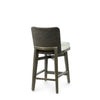 Palecek Furniture I/O BASKET WEAVE 4J / Motor Freight - Rate TBQ Palecek Francis 24" Counter Stool, Charcoal