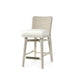 Palecek Furniture I/O BASKET WEAVE 4J / Motor Freight - Rate TBQ Palecek Francis 24" Counter Stool, Whitewash