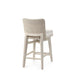 Palecek Furniture I/O BASKET WEAVE 4J / Motor Freight - Rate TBQ Palecek Francis 24" Counter Stool, Whitewash