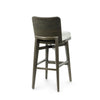Palecek Furniture I/O BASKET WEAVE 4J / Motor Freight - Rate TBQ Palecek Francis 30" Barstool, Charcoal