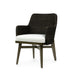 Palecek Furniture I/O BASKET WEAVE 4J / Motor Freight - Rate TBQ Palecek Francis Arm Chair Charcoal