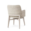 Palecek Furniture I/O BASKET WEAVE 4J / Motor Freight - Rate TBQ Palecek Francis Arm Chair Whitewash