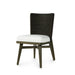 Palecek Furniture I/O BASKET WEAVE 4J / Motor Freight - Rate TBQ Palecek Francis Side Chair Charcoal