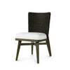 Palecek Furniture I/O BASKET WEAVE 4J / Motor Freight - Rate TBQ Palecek Francis Side Chair Charcoal