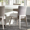 Palecek Furniture I/O BASKET WEAVE 4J / Motor Freight - Rate TBQ Palecek Francis Side Chair Whitewash