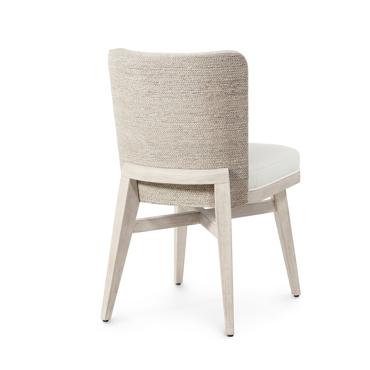 Palecek Furniture I/O BASKET WEAVE 4J / Motor Freight - Rate TBQ Palecek Francis Side Chair Whitewash