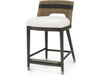 Palecek Furniture I/O SAILCLOTH SALT 64 Palecek Fritz Rope 24" Counter Stool, Natural