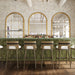 Palecek Furniture I/O SAILCLOTH SALT 64 Palecek Fritz Rope 30" Barstool, Natural