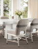 Palecek Furniture I/O SAILCLOTH SALT 64 / Motor Freight - Rate TBQ Palecek Fritz Rope Side Chair Fog White