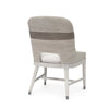 Palecek Furniture I/O SAILCLOTH SALT 64 / Motor Freight - Rate TBQ Palecek Fritz Rope Side Chair Fog White