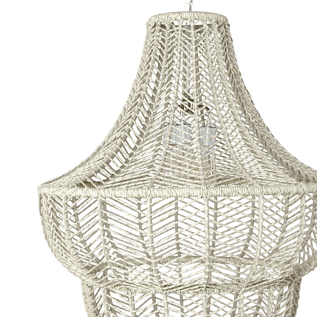 Palecek Lighting Default Title / Motor Freight - Rate TBQ Palecek Gabriella Outdoor Chandelier