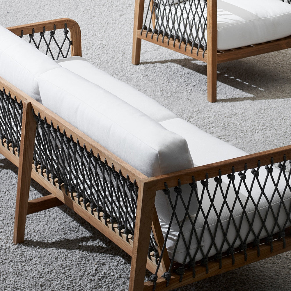 Palecek Furniture I/O BASKET WEAVE 4J / Motor Freight - Rate TBQ Palecek Glenn Outdoor Sofa