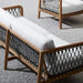 Palecek Furniture I/O BASKET WEAVE 4J / Motor Freight - Rate TBQ Palecek Glenn Outdoor Sofa