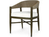 Palecek Furniture I/O BASKET WEAVE 4J / Motor Freight - Rate TBQ Palecek Gordon Occasional Chair Ash Grey