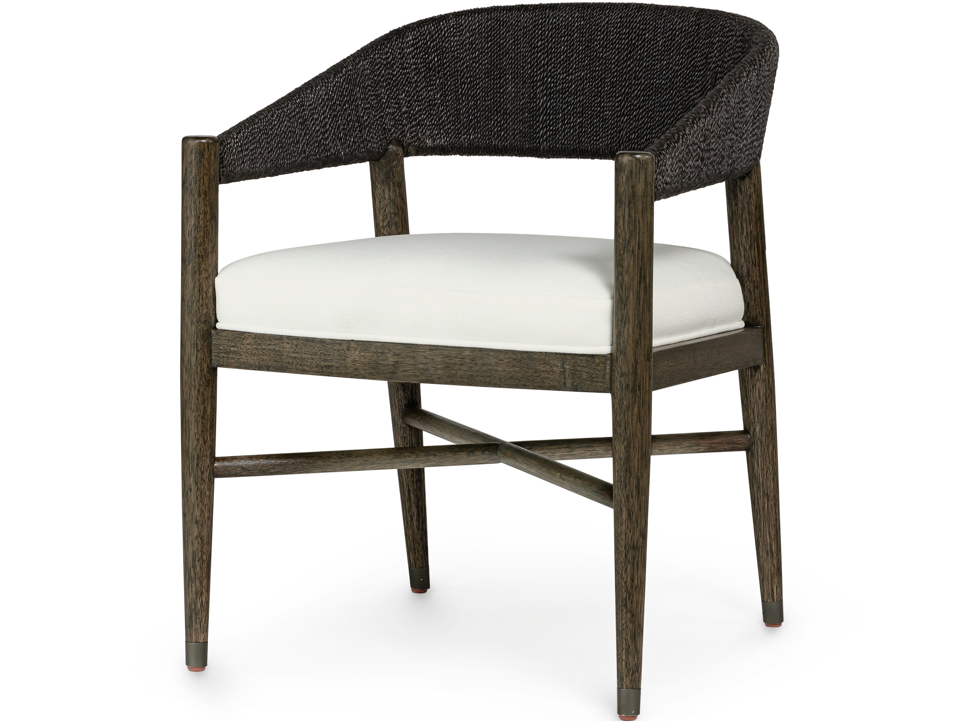 Palecek Furniture I/O BASKET WEAVE 4J / Motor Freight - Rate TBQ Palecek Gordon Occasional Chair Charcoal