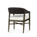 Palecek Furniture I/O BASKET WEAVE 4J / Motor Freight - Rate TBQ Palecek Gordon Occasional Chair Charcoal