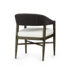 Palecek Furniture I/O BASKET WEAVE 4J / Motor Freight - Rate TBQ Palecek Gordon Occasional Chair Charcoal