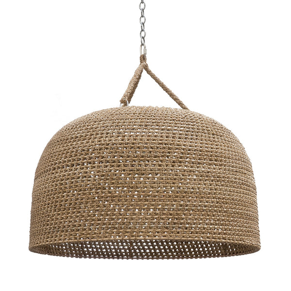 Palecek Lighting Default Title / Motor Freight - Rate TBQ Palecek Green Oaks Oversized Chandelier, Natural