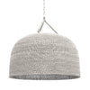 Palecek Lighting Default Title / Motor Freight - Rate TBQ Palecek Green Oaks Oversized Pendant White Sand