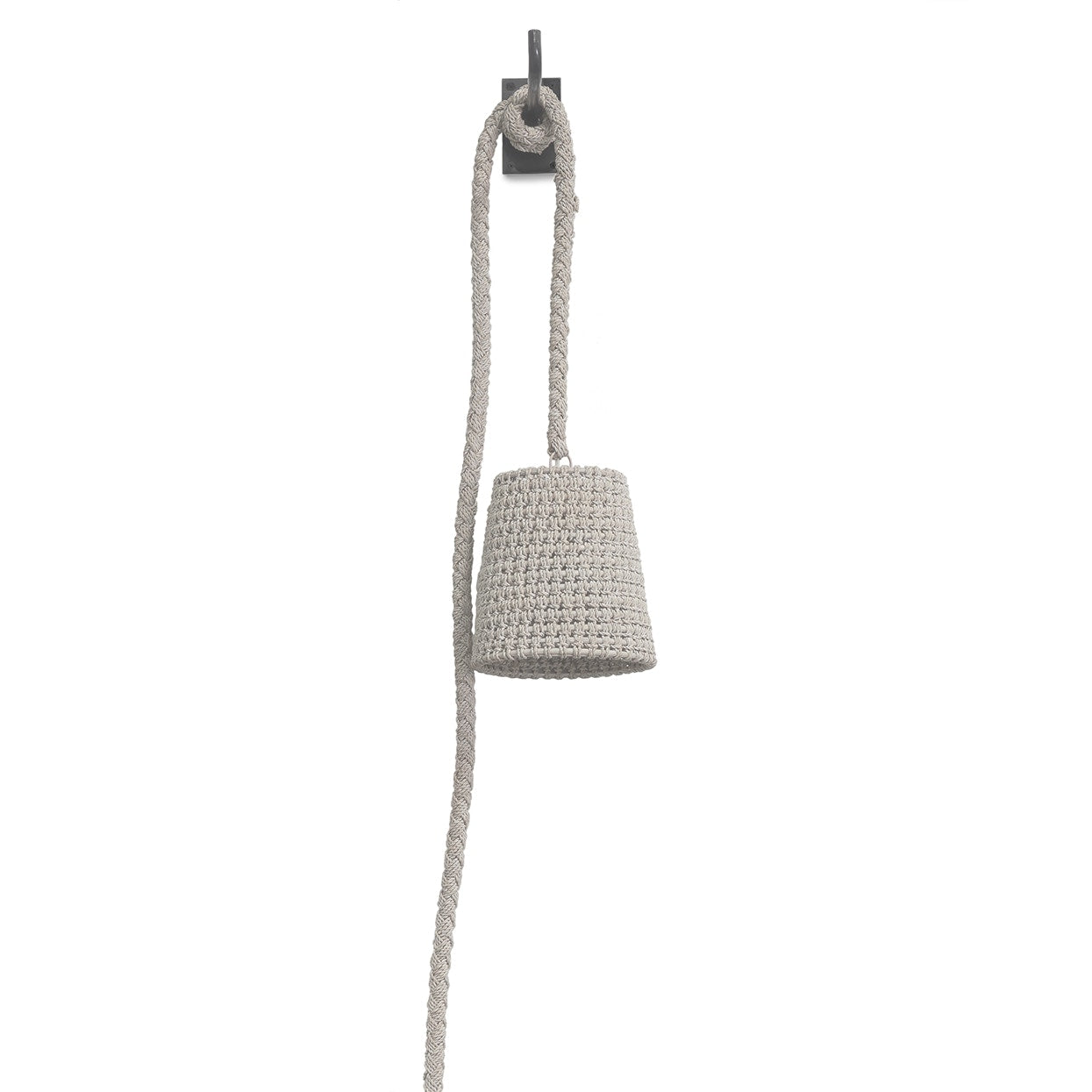 Palecek Lighting Palecek Green Oaks Wall Pendant White Sand