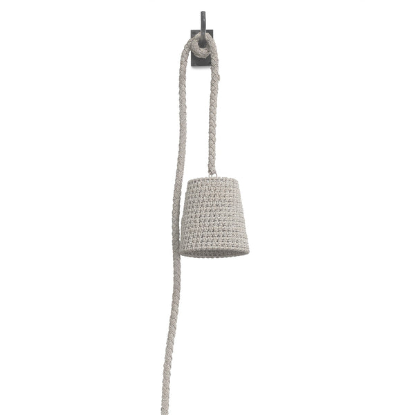 Palecek Lighting Palecek Green Oaks Wall Pendant White Sand