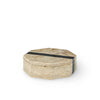 Palecek Home Decor Palecek Griffith Travertine Box Hex
