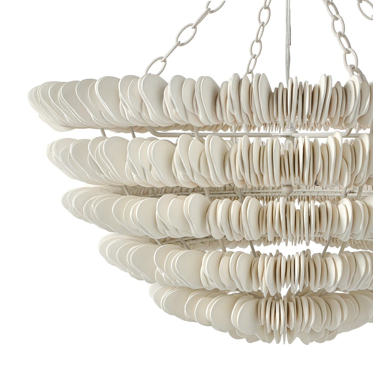 Palecek Lighting Default Title / Motor Freight - Rate TBQ Palecek Hannah Chandelier