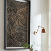 Palecek Home Decor Default Title / Motor Freight - Rate TBQ Palecek Harlowe Wall Decor Rectangular, Dark