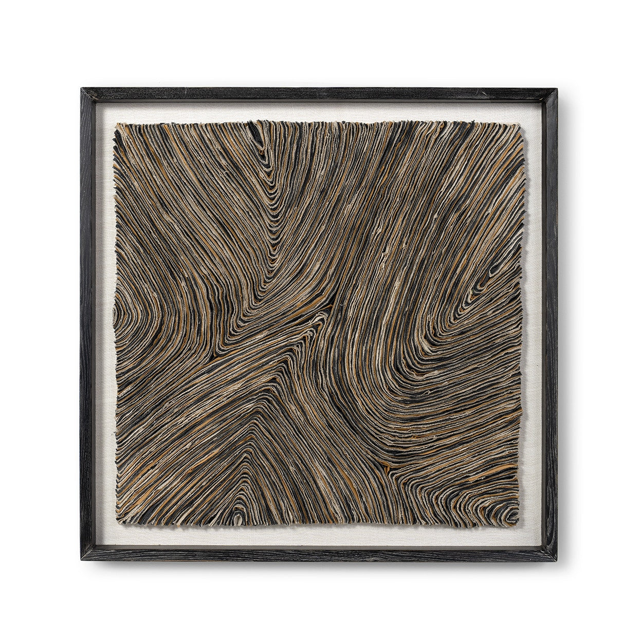 Palecek Home Decor Default Title / Motor Freight - Rate TBQ Palecek Harlowe Wall Decor Square, Dark