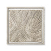 Palecek Home Decor Default Title / Motor Freight - Rate TBQ Palecek Harlowe Wall Decor Square, White
