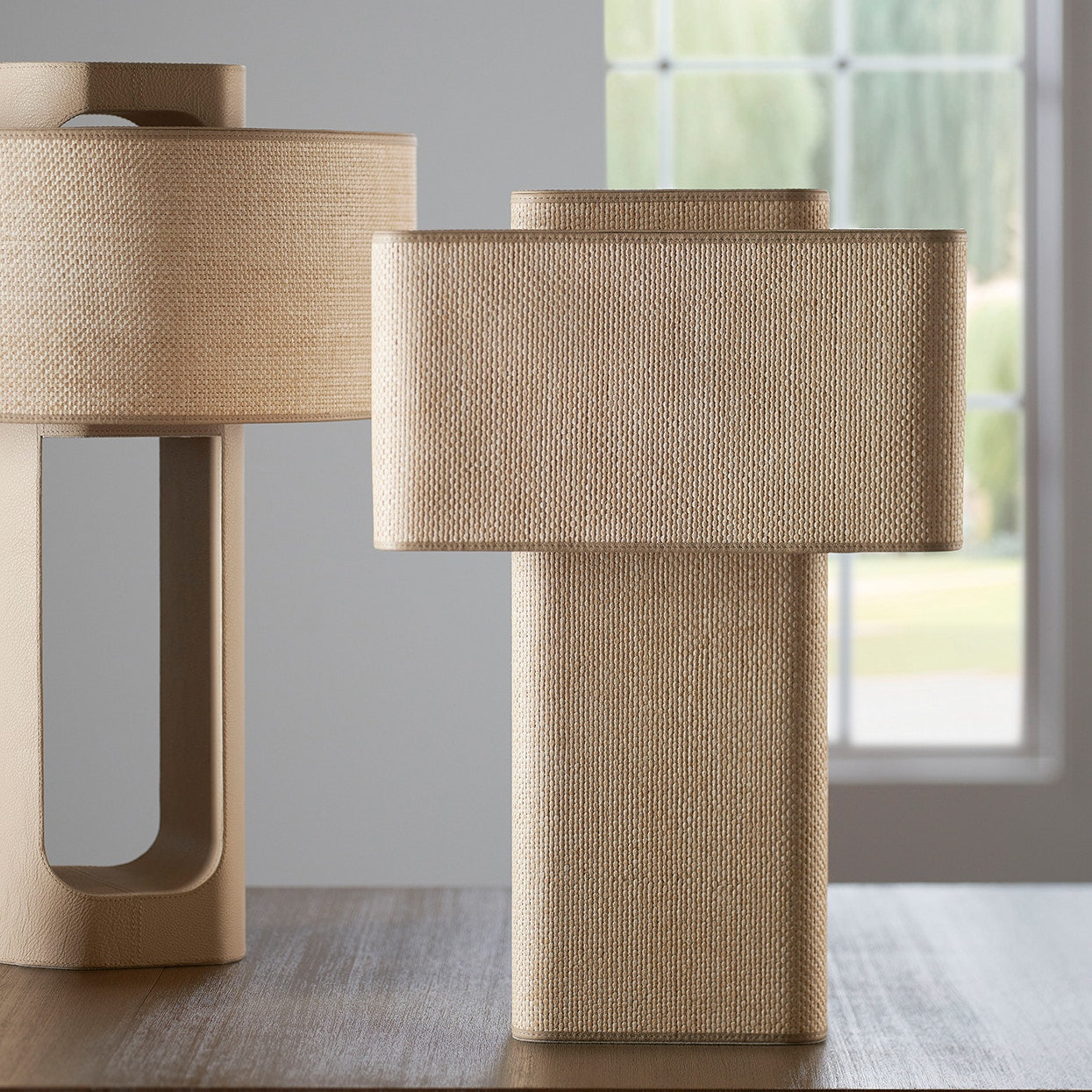 Palecek Lighting Palecek Harmon Table Lamp, Natural