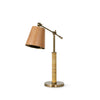 Palecek Lighting Palecek Hendrick Task Lamp, Cognac