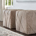 Palecek Furniture Palecek Henley Hassock, Whitewash