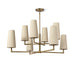 Palecek Lighting Default Title / Motor Freight - Rate TBQ Palecek Irving Chandelier
